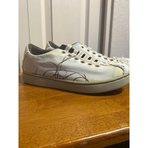 L.A.M.B. Canvas Rasta Sneakers Y2K - Picture 1 of 11